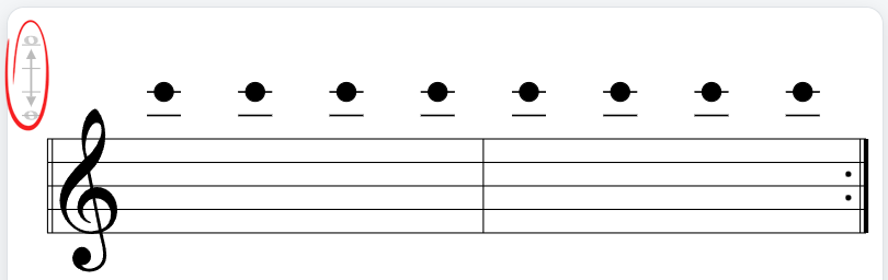 Screenshot of High Ledger Line Range